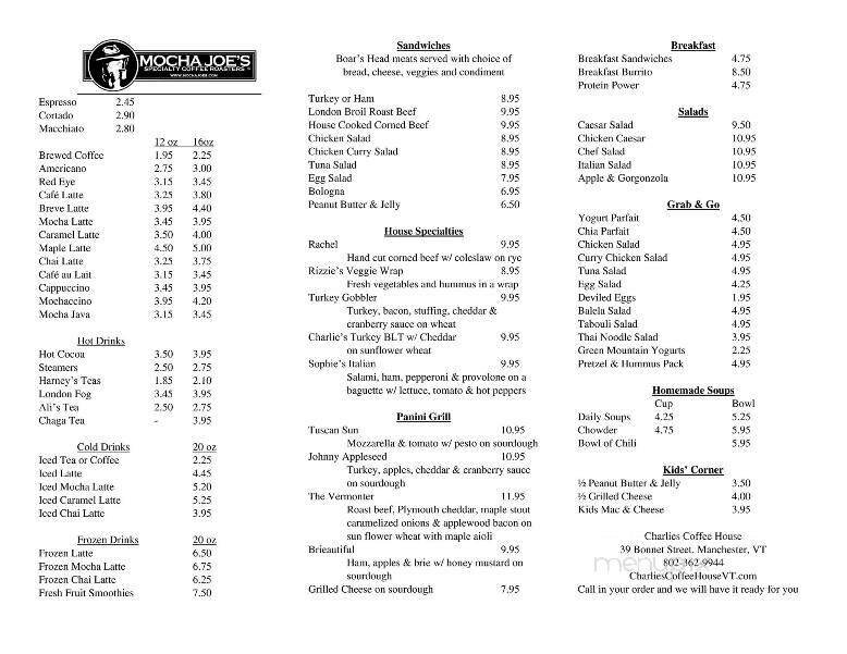 Menu page 2