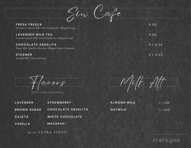 Menu page 2