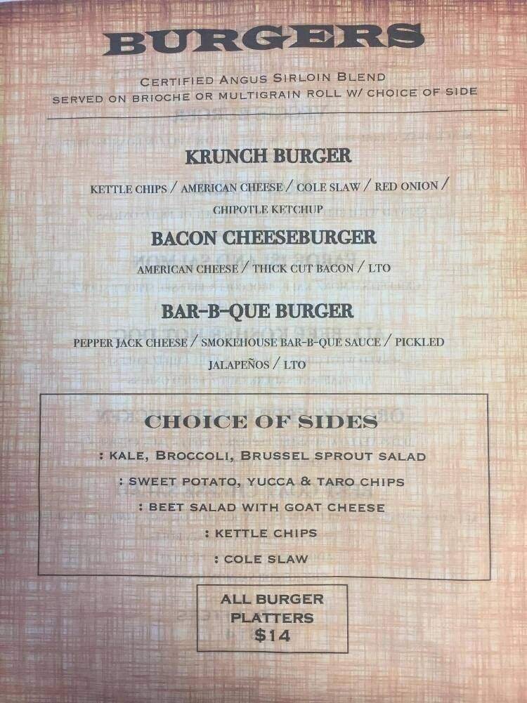 Menu page 2