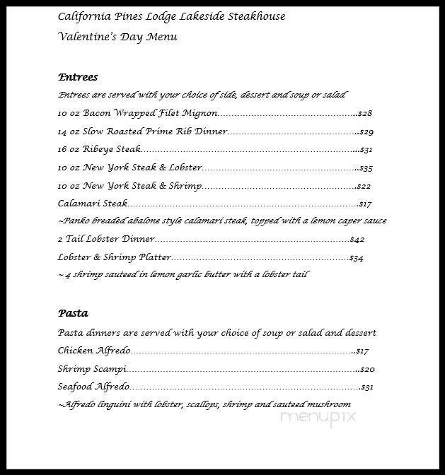 Menu page 2
