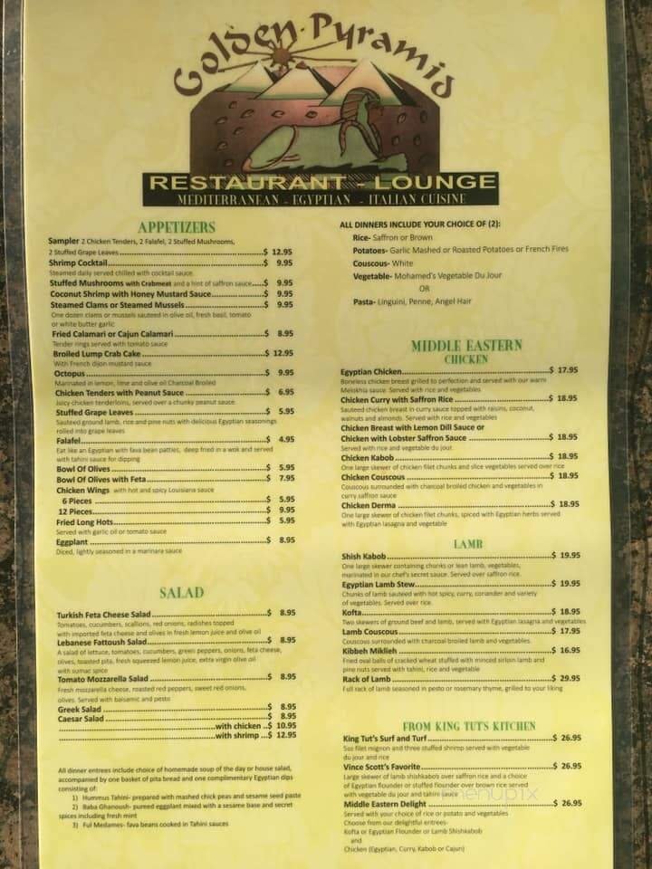 Menu page 2