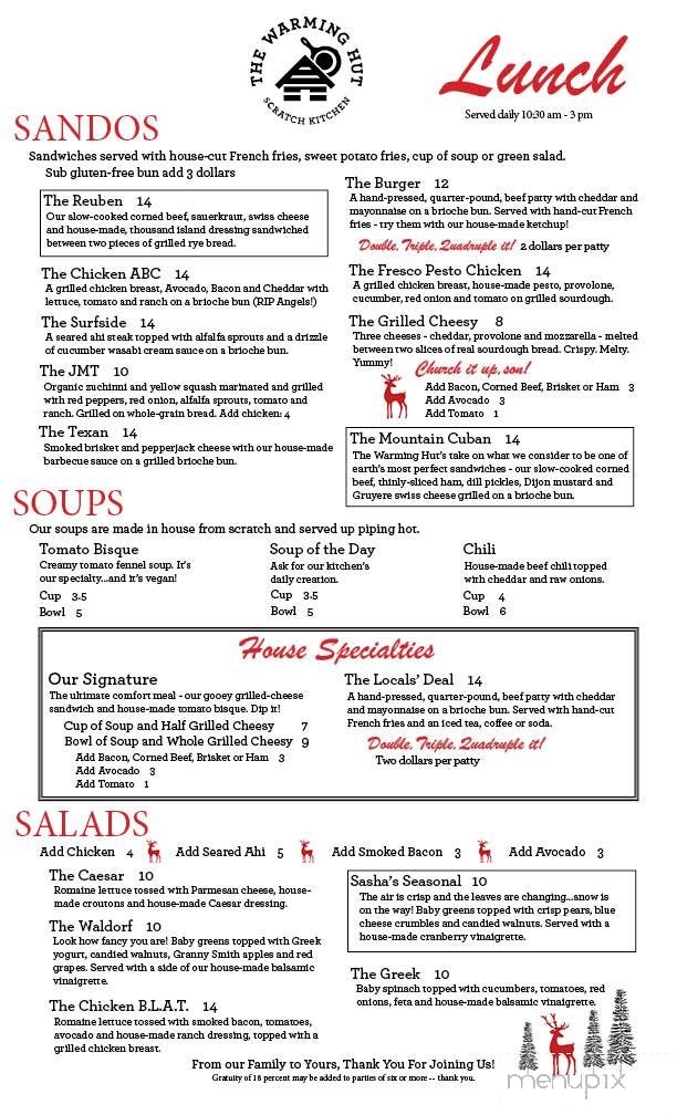 Menu page 3