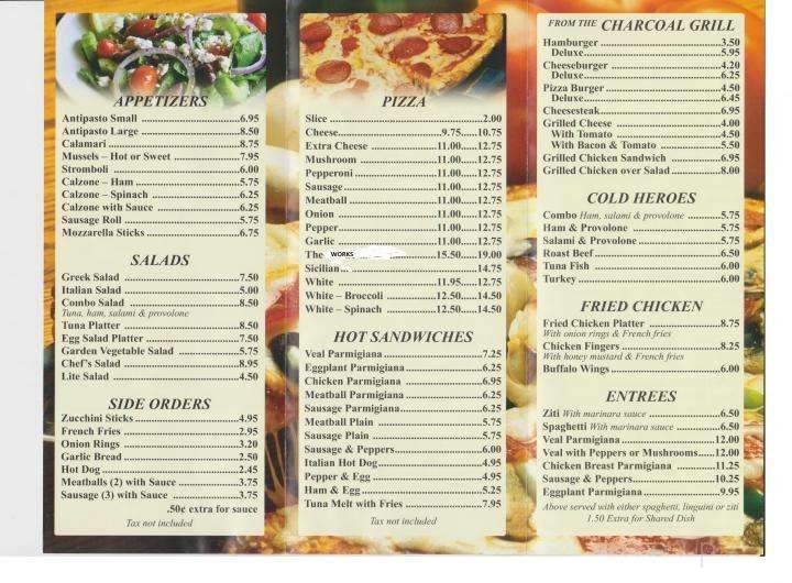 Menu page 2