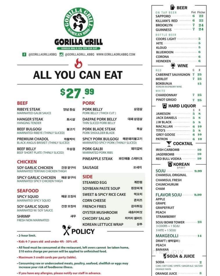 Menu page 2