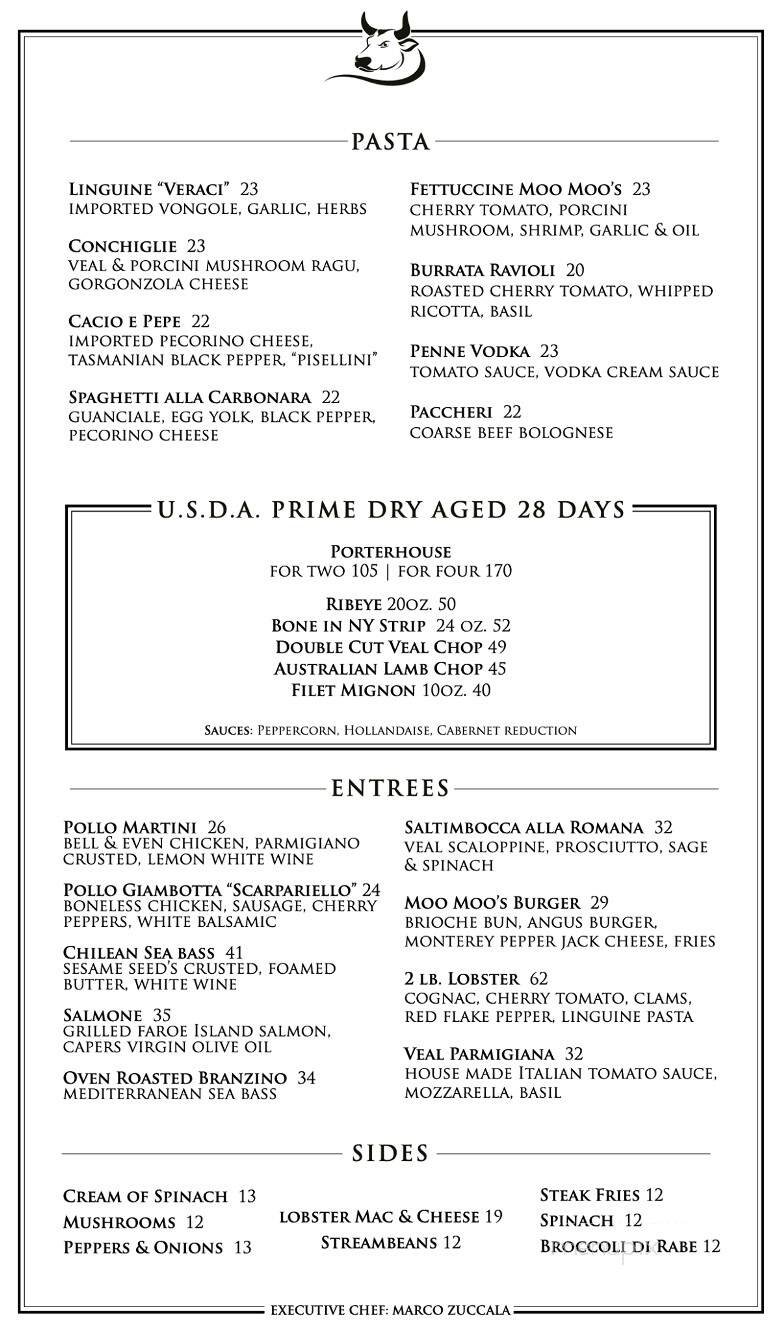 Menu page 1