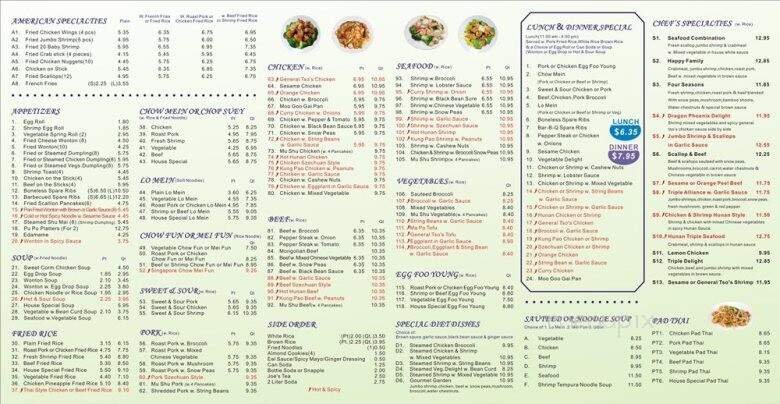 Menu page 2