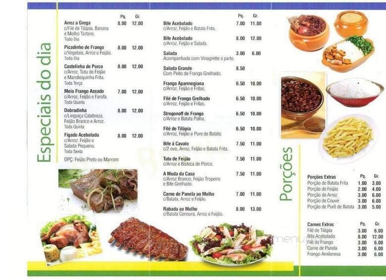 Menu page 2