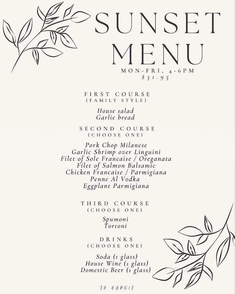 Menu page 1