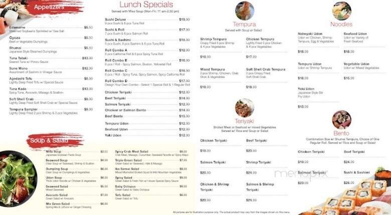 Menu page 2