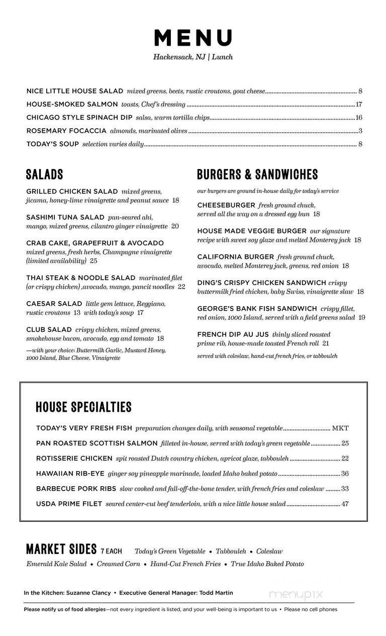 Menu page 1