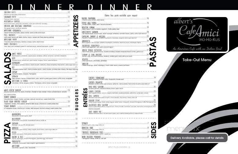 Menu page 1