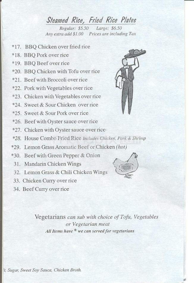 Menu page 3