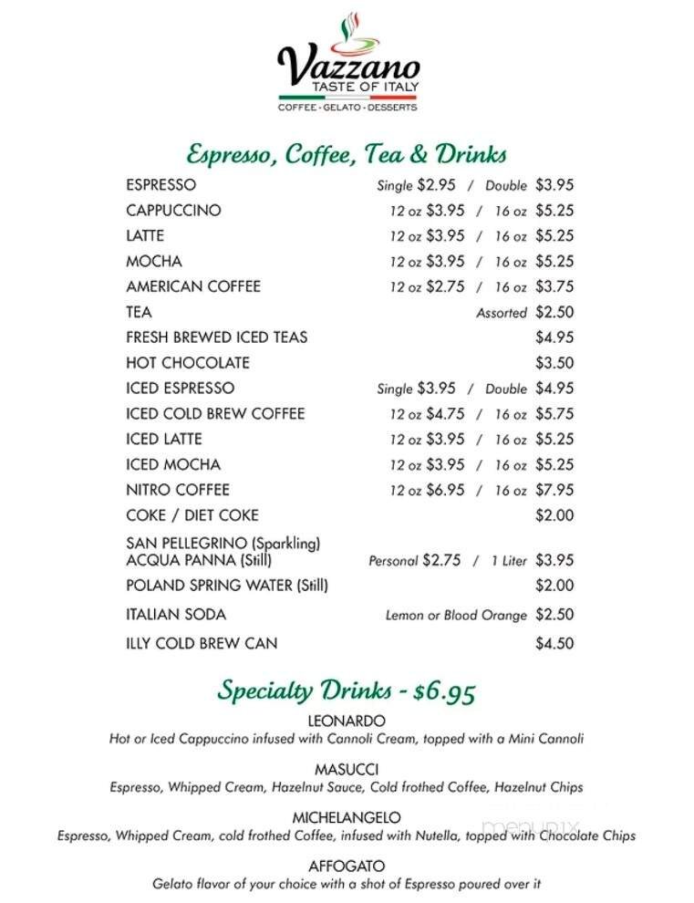 Menu page 1