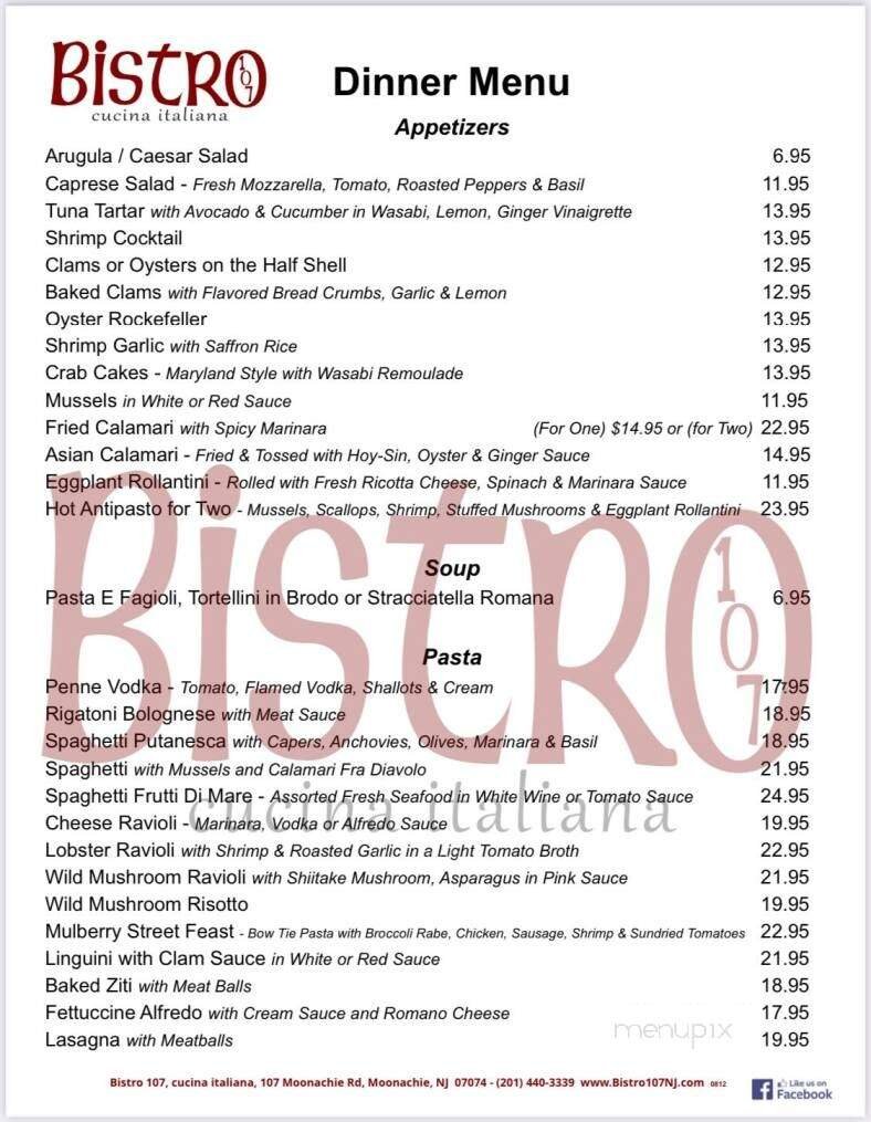 Menu page 2