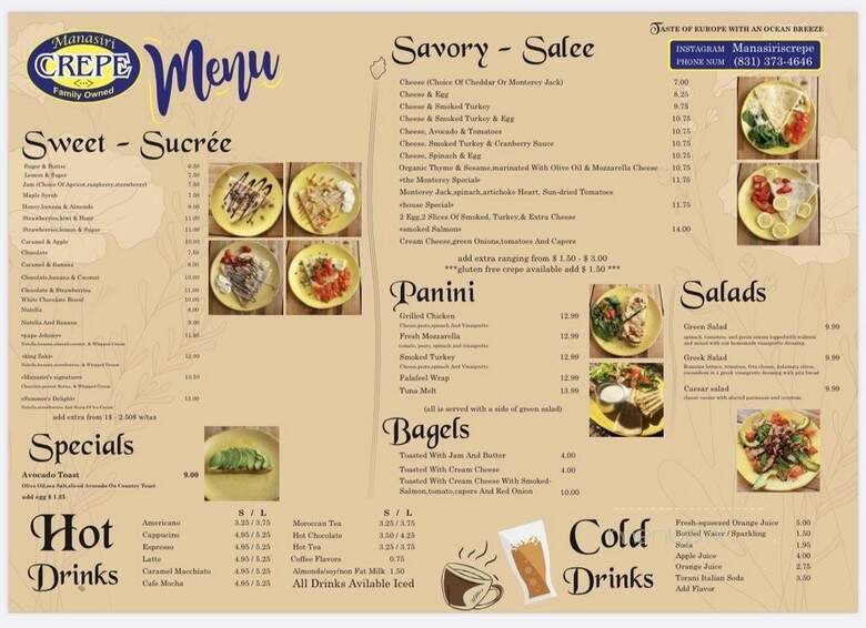 Menu page 2