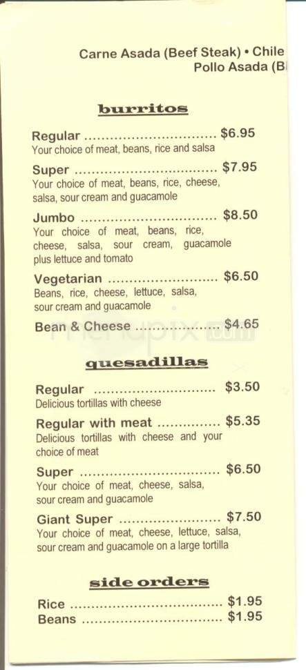 Menu page 2