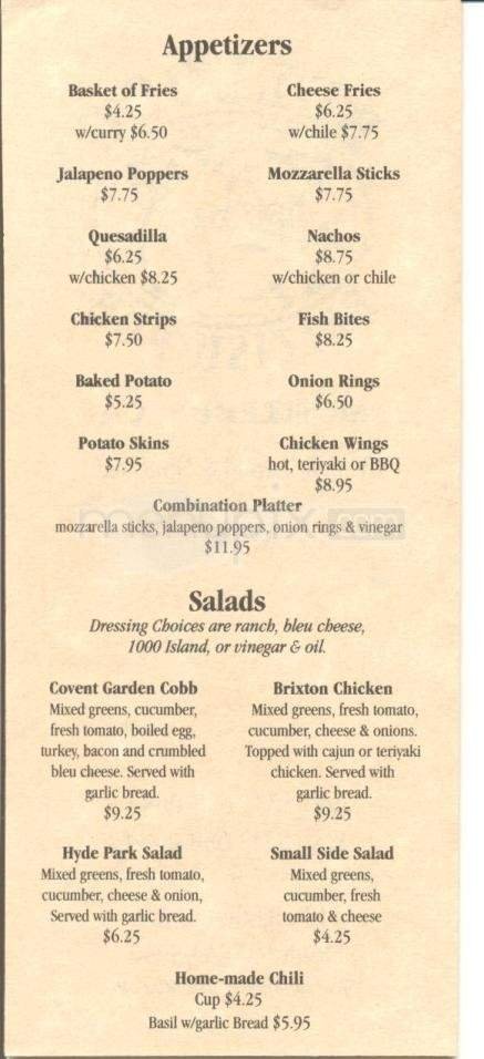Menu page 2