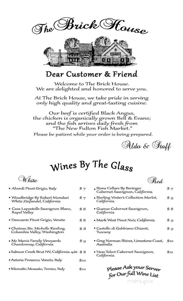 Menu page 1