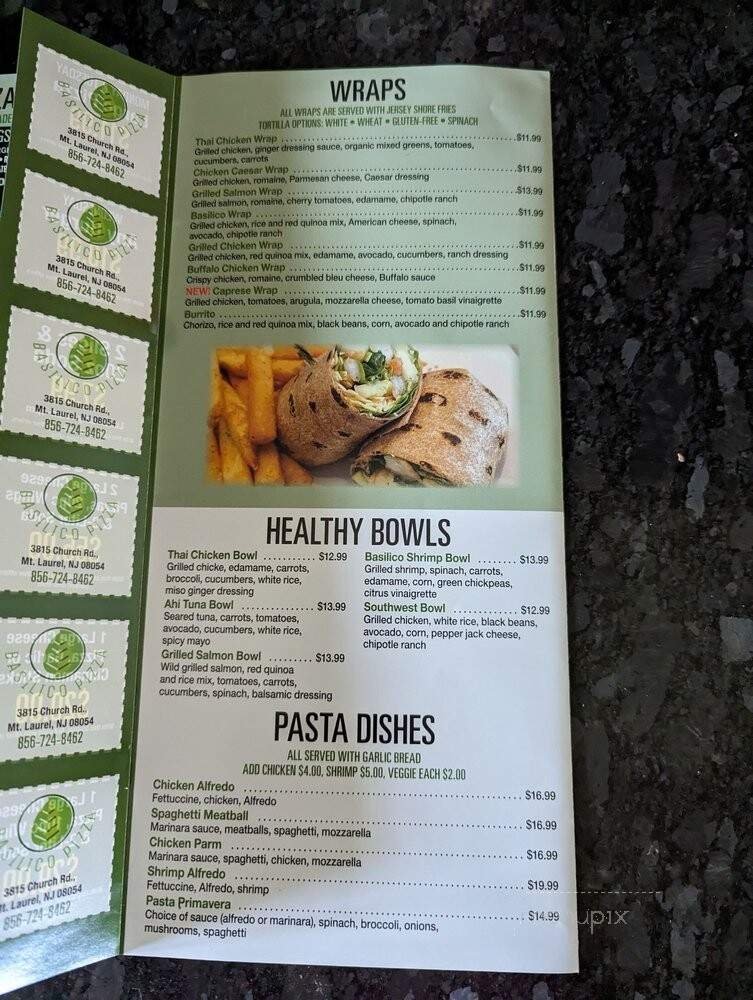 Menu page 2