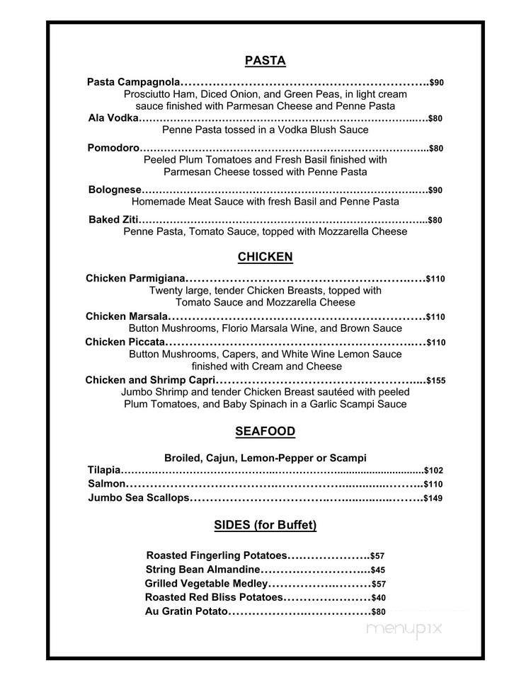 Menu page 2