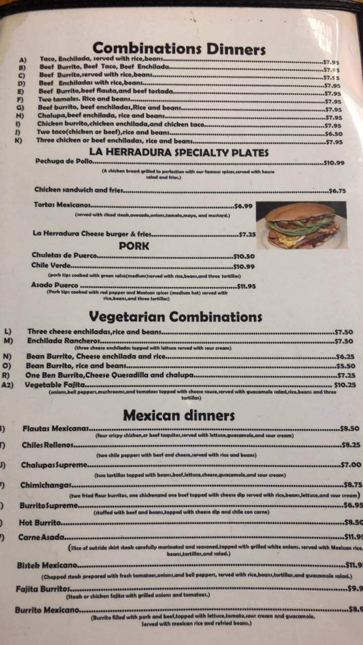 Menu page 2