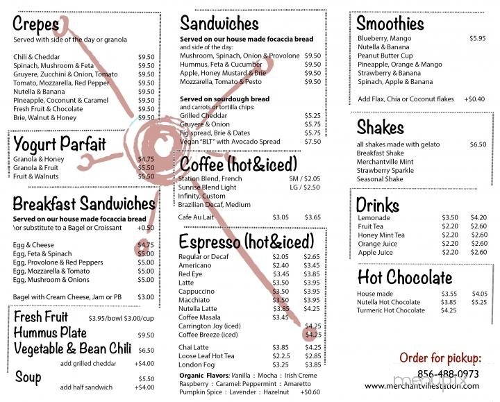 Menu page 2