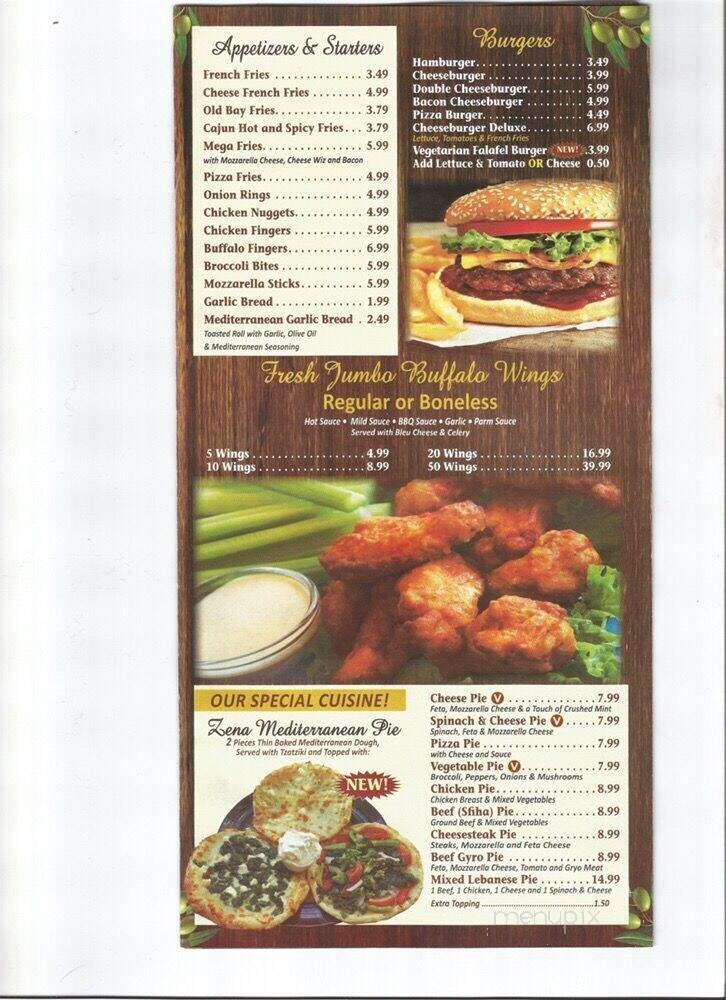 Menu page 2