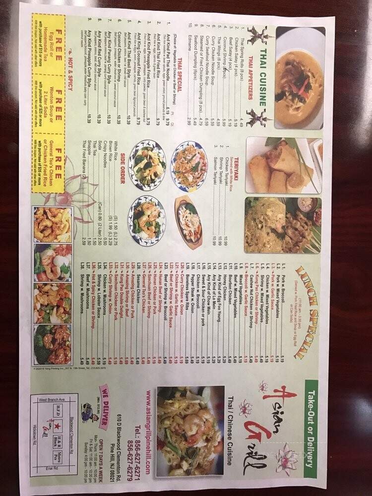 Menu page 2