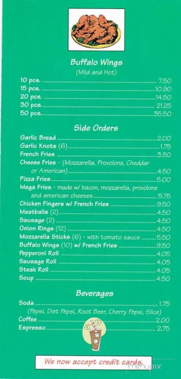 Menu page 2