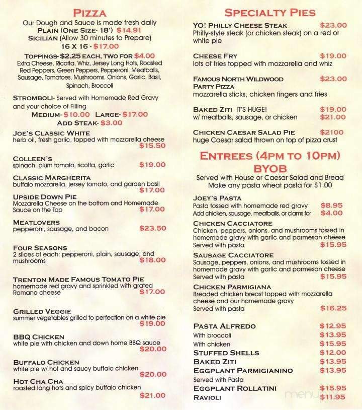 Menu page 2