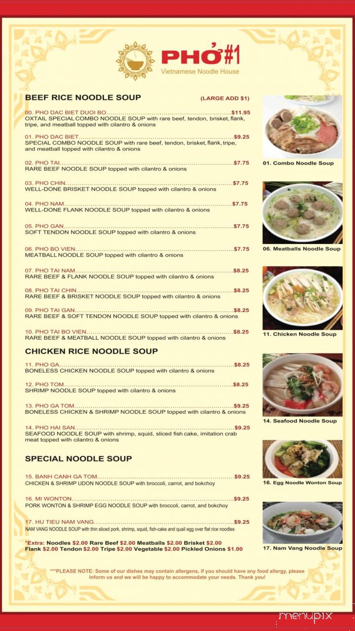 Menu page 2