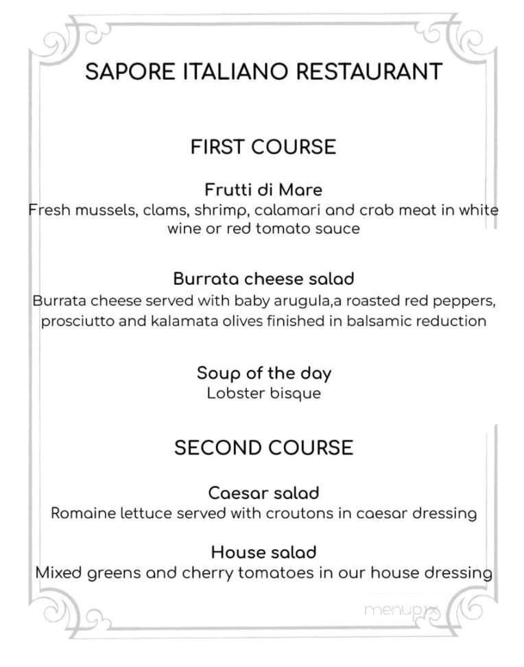 Menu page 2