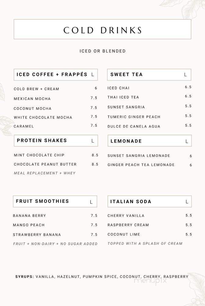 Menu page 2