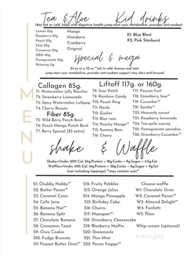 Menu page 2