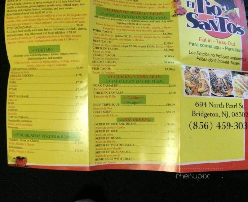 Menu page 2