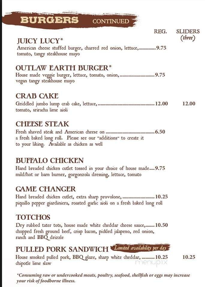 Menu page 2
