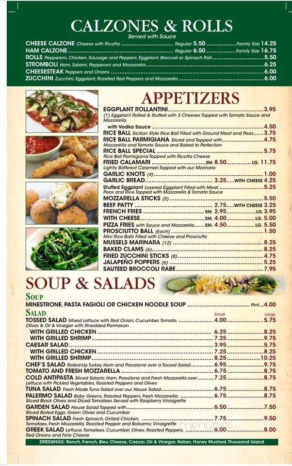 Menu page 2