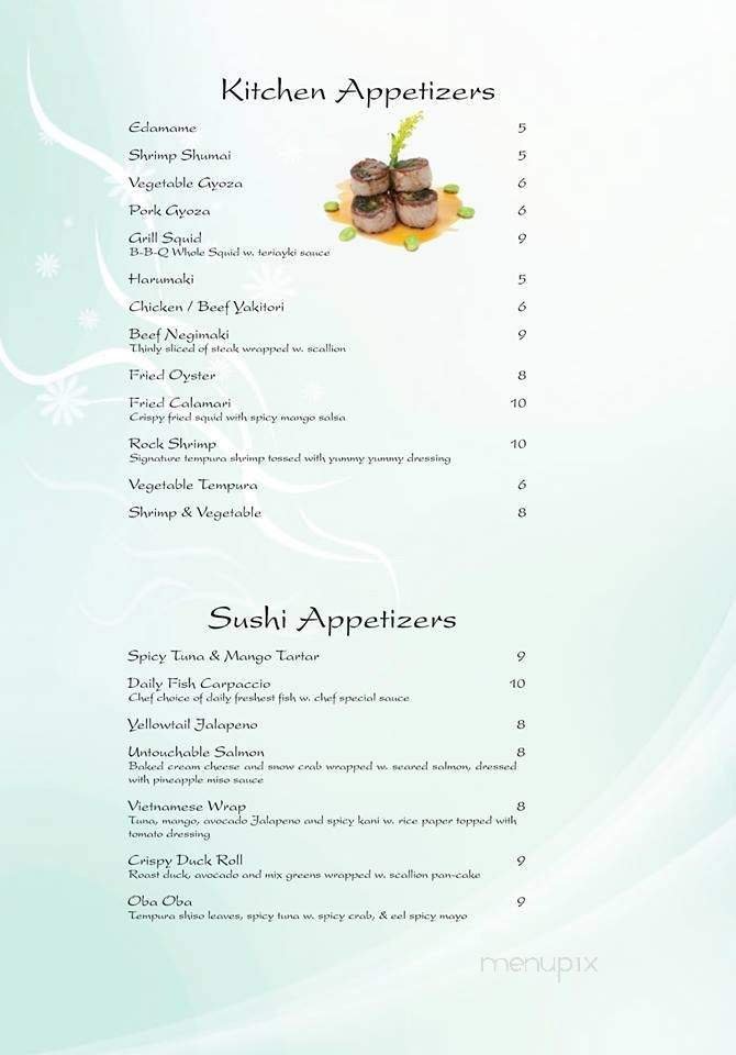 Menu page 2