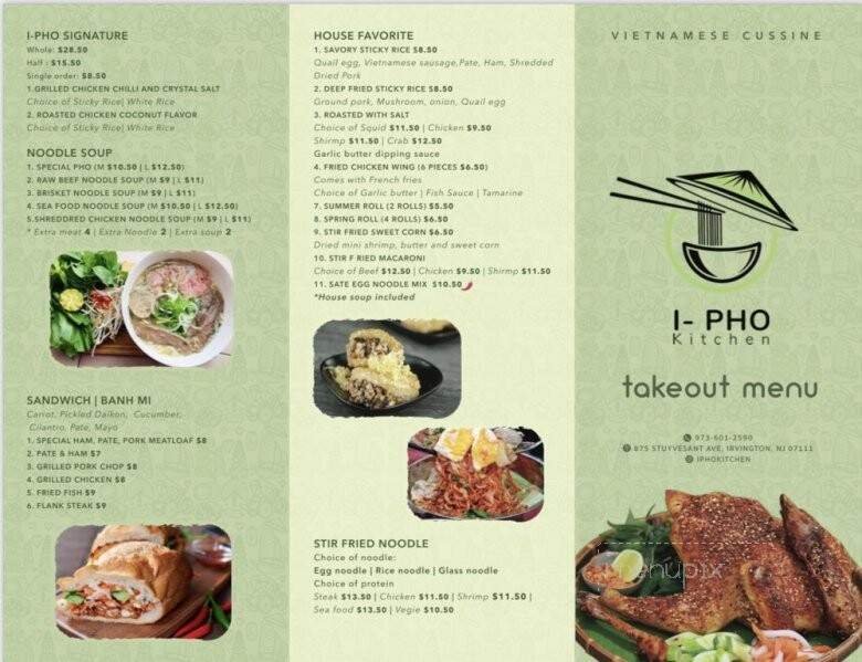 Menu page 1