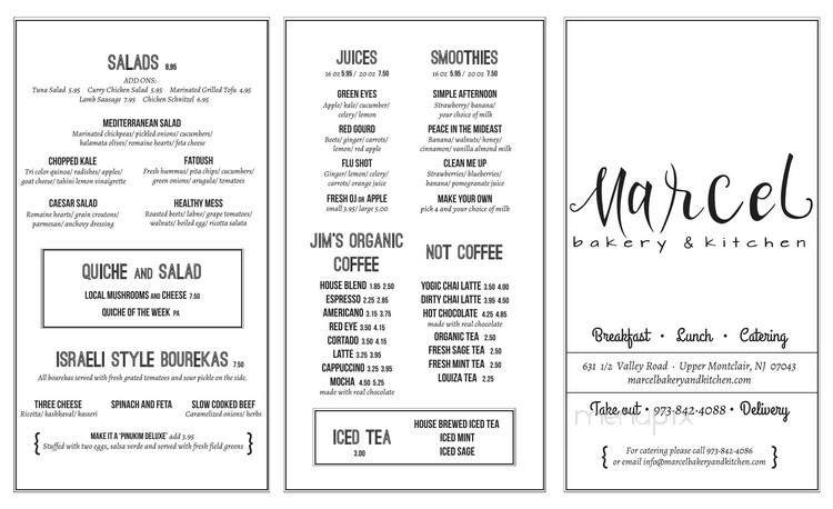 Menu page 1