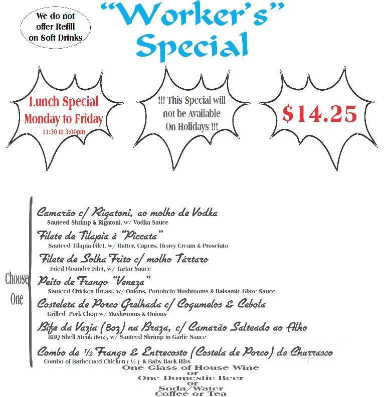 Menu page 1
