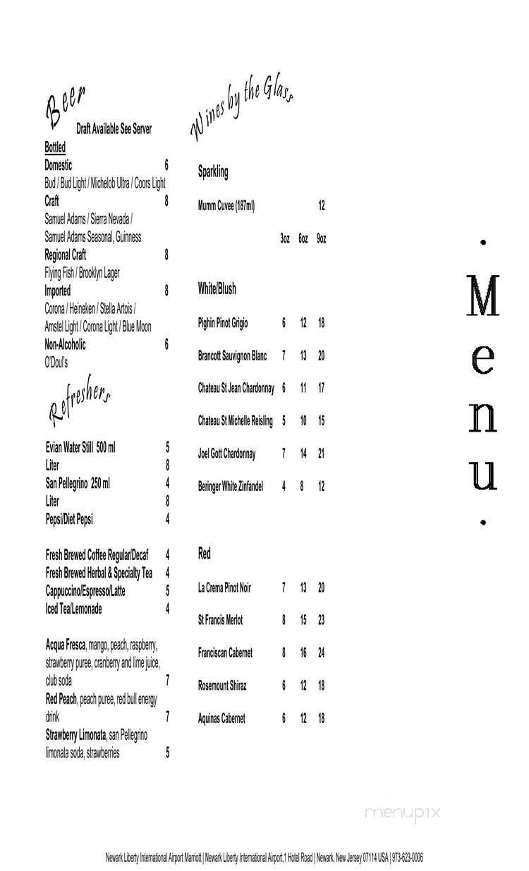 Menu page 1