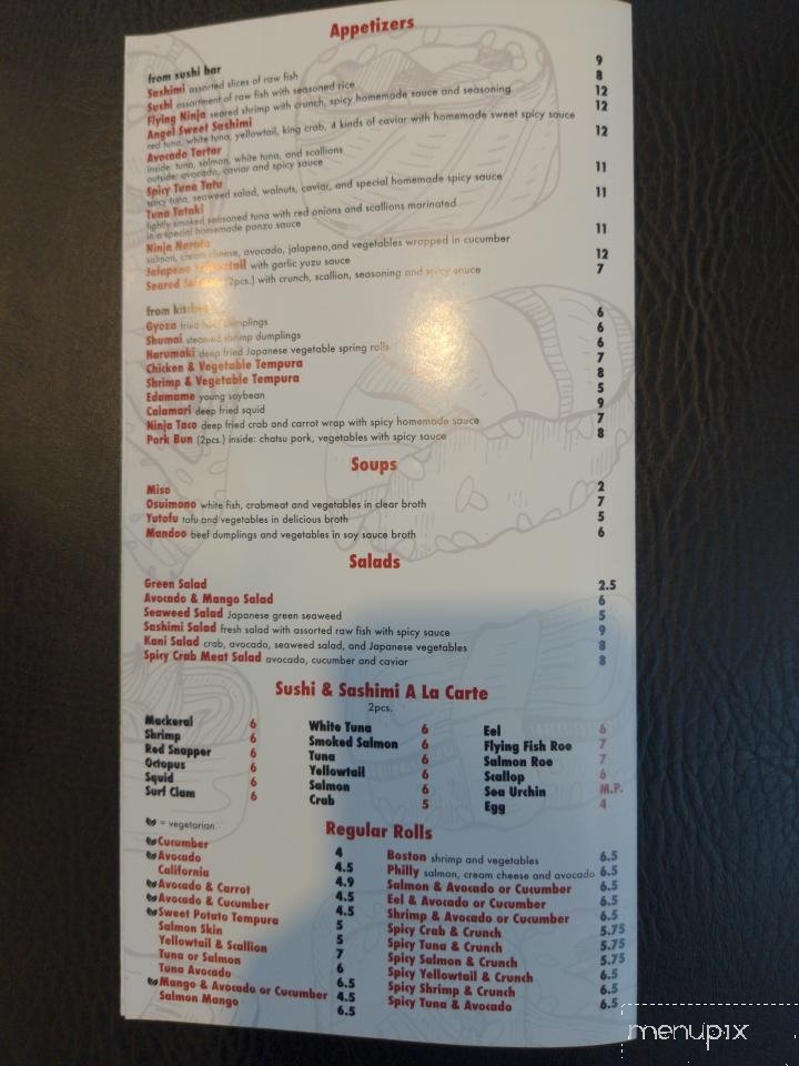 Menu page 2