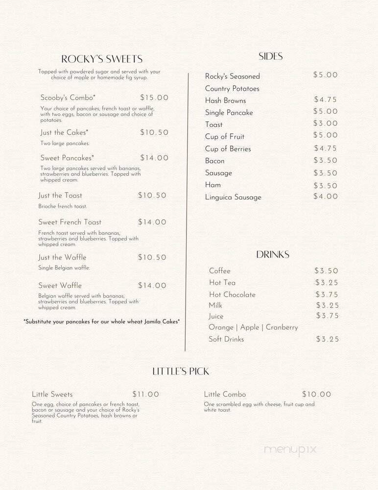 Menu page 4