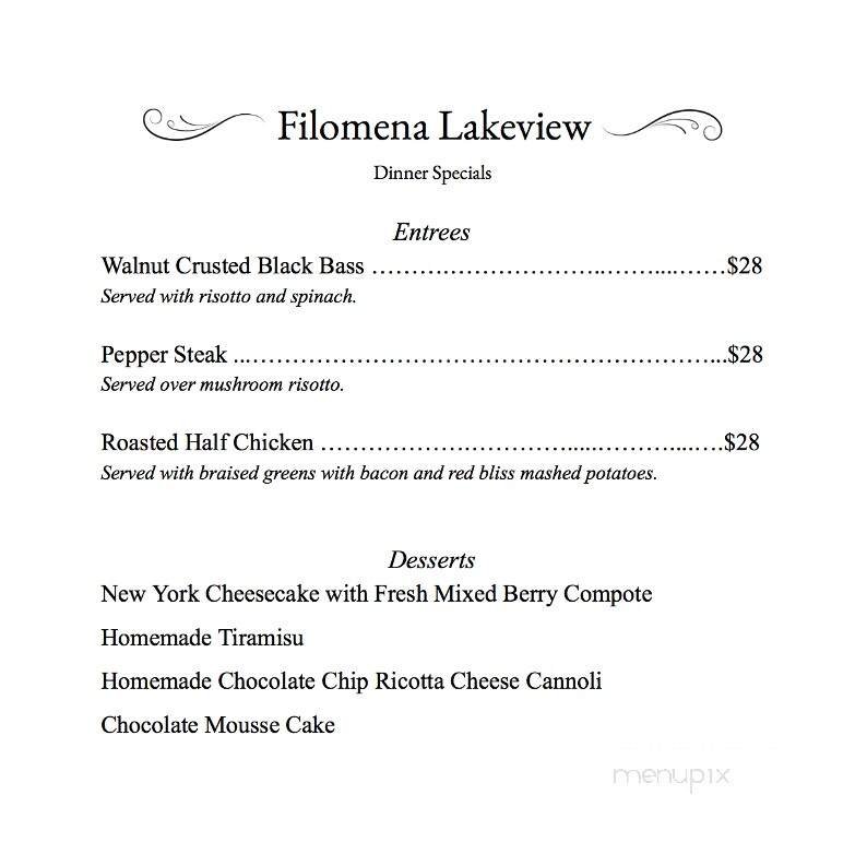 Menu page 2
