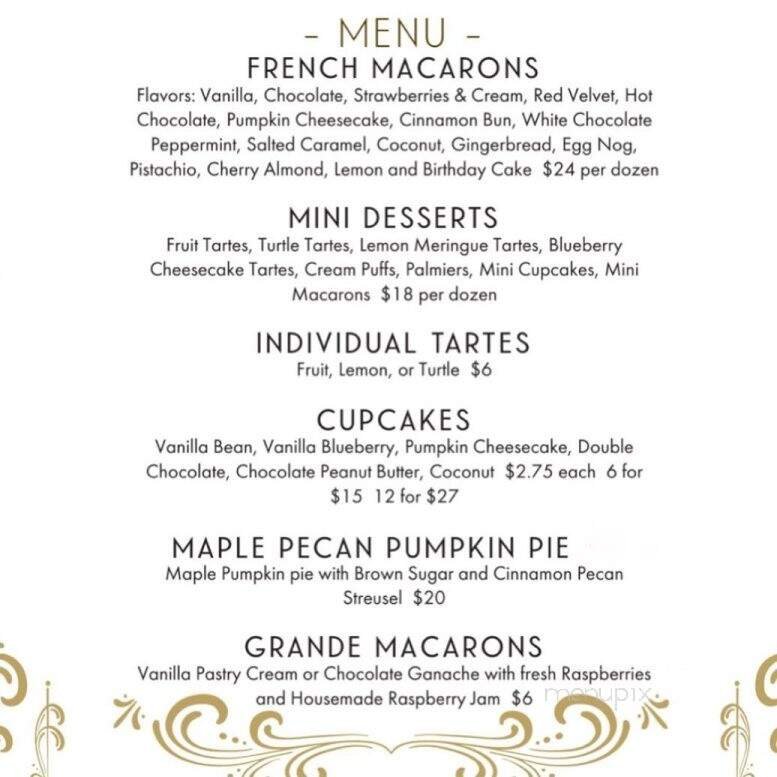 Menu page 1