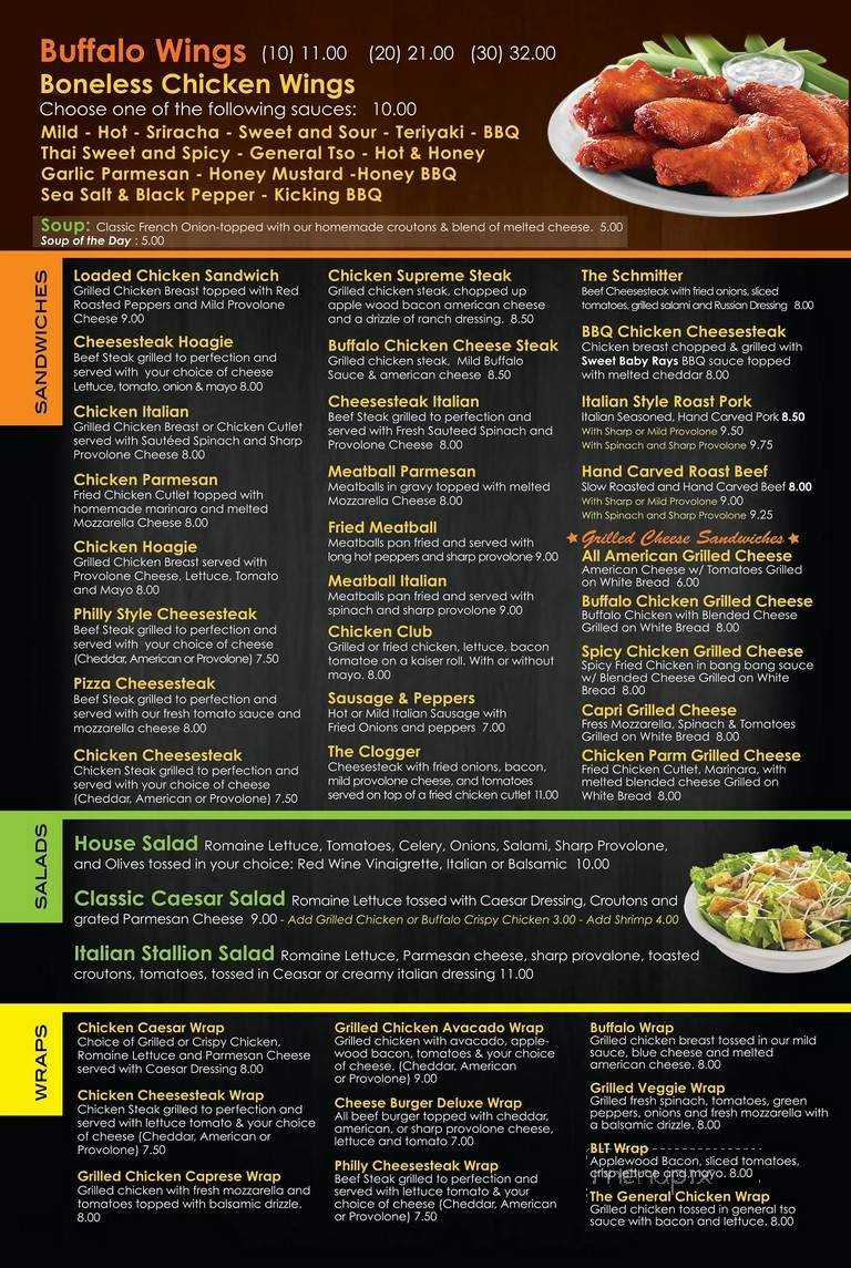 Menu page 2