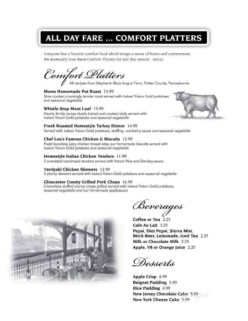Menu page 2