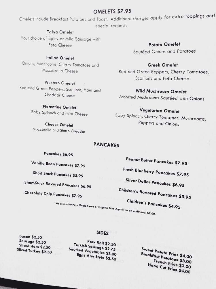 Menu page 2