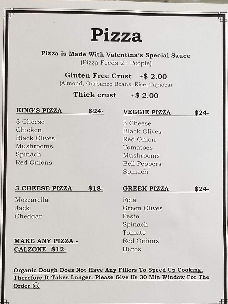 Menu page 2